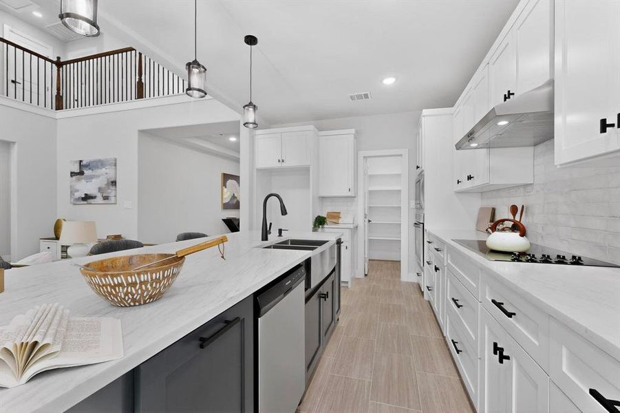 Furnished interior view inside a new home in , Rowlett (Image 7).