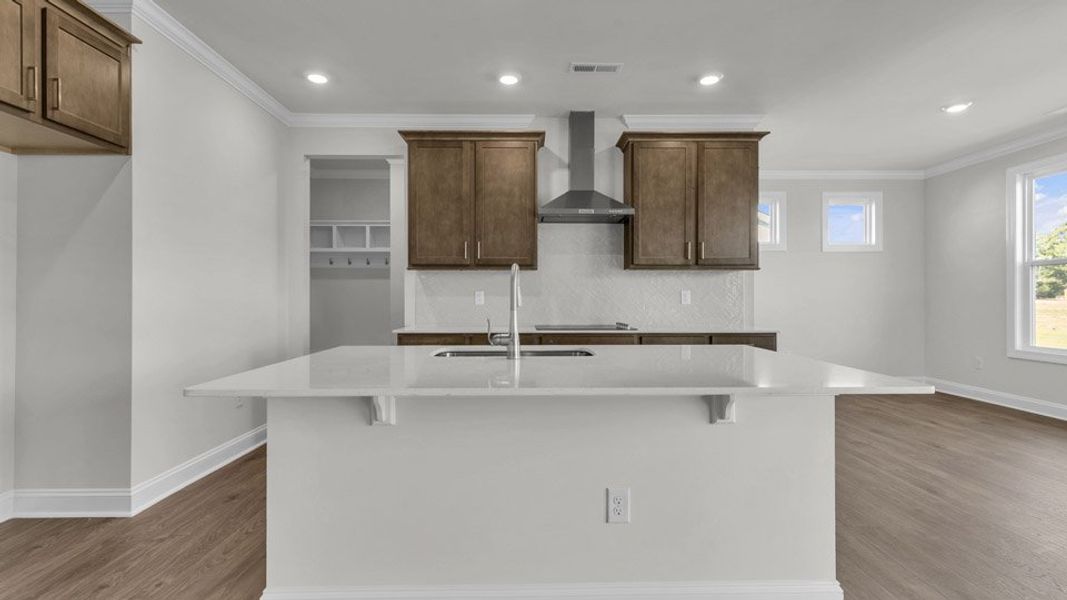 Furnished interior view inside a new home in Horton Park, Apex (Image 5).