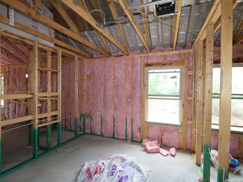 In-progress construction of a new home in Chaparral Ranch, Floresville, TX (Image 30).