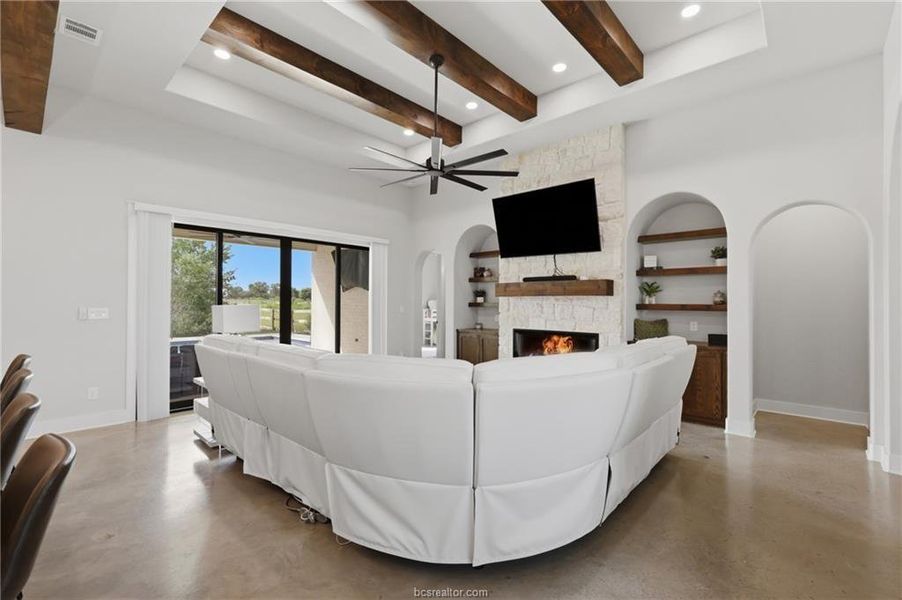 Furnished interior view inside a new home in , Bryan (Image 5).