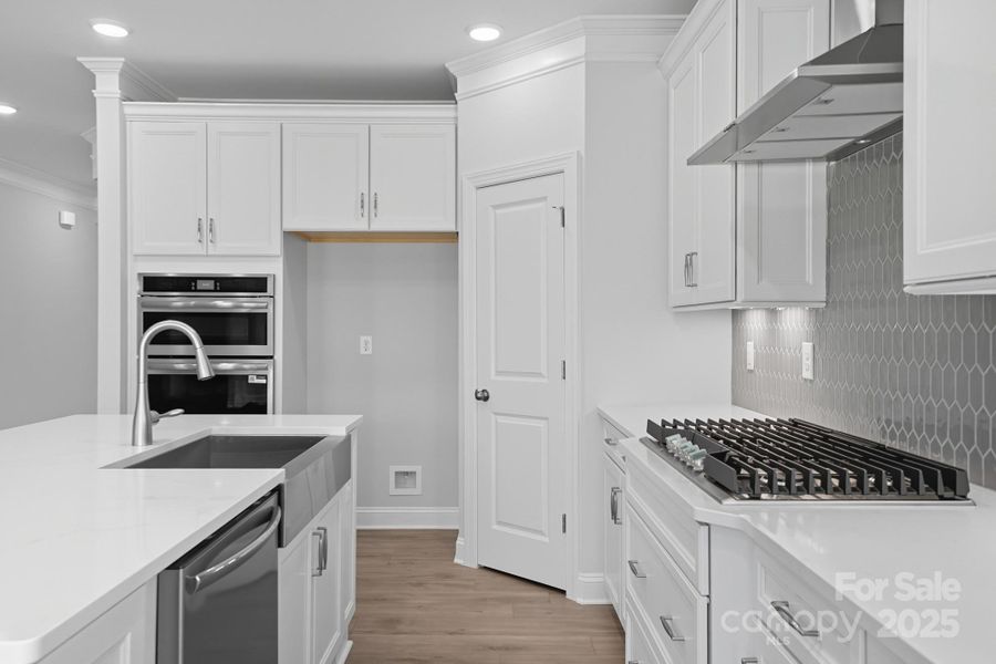 Furnished interior view inside a new home in Heritage - 55+ Community, Indian Trail (Image 8).