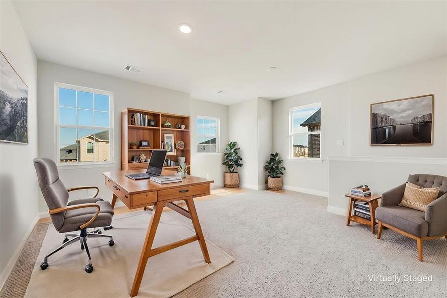 Furnished interior view inside a new home in Sicily, Princeton (Image 4). Furnished interior view inside a new home in Sicily, Princeton (Image 4).