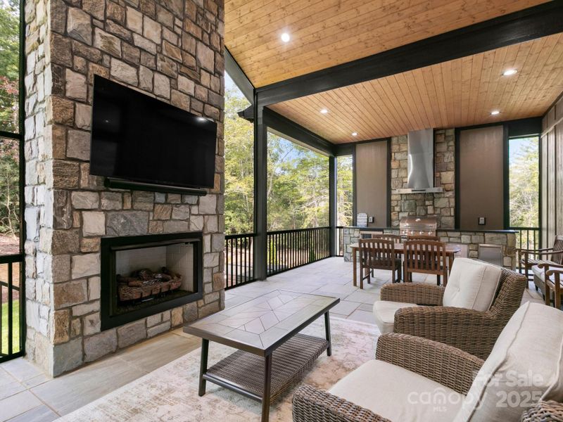 Furnished interior view inside a new home in , Horse Shoe (Image 8).