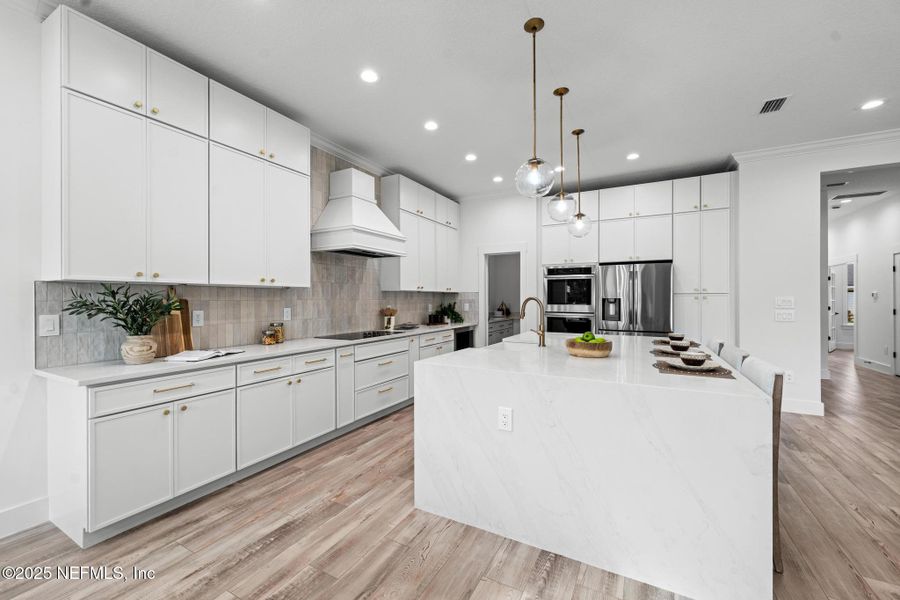 Furnished interior view inside a new home in , Jacksonville Beach (Image 36). Furnished interior view inside a new home in , Jacksonville Beach (Image 36).