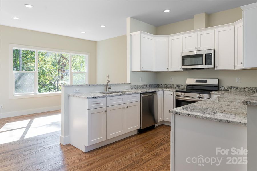 Furnished interior view inside a new home in , Asheville (Image 5). Furnished interior view inside a new home in , Asheville (Image 5).