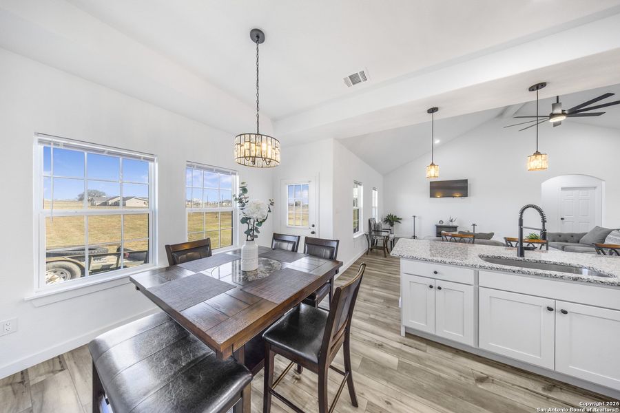 Furnished interior view inside a new home in , Floresville (Image 20).