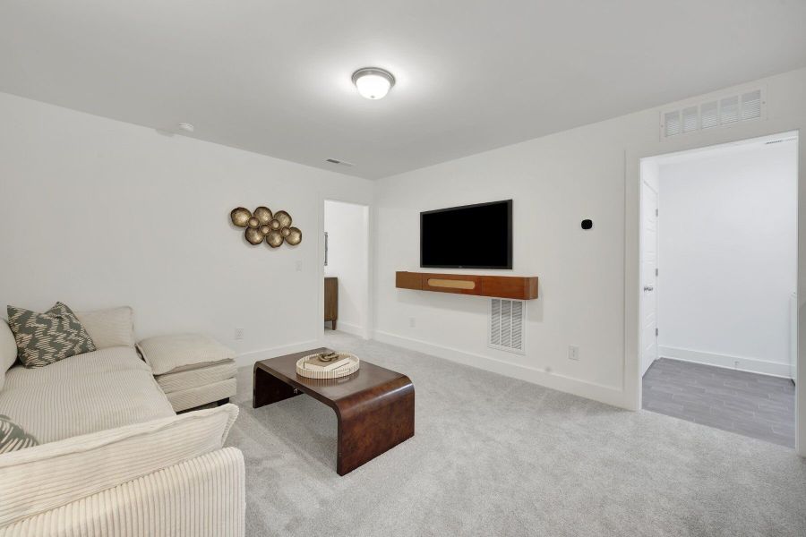 Representative furnished interior of a home built from the Aurora by Mattamy Homes in Ashmore Townes, Garner (Image 15).