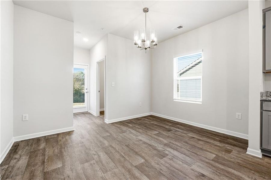 Spacious, unfurnished interior of a new home in Carolina, Palmetto (Image 18). Spacious, unfurnished interior of a new home in Carolina, Palmetto (Image 18).