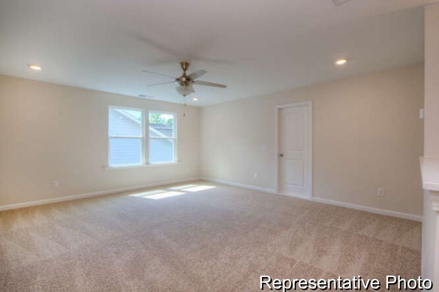 Spacious, unfurnished interior of a new home in Copper Ridge at Flowers Plantation, Clayton (Image 29).