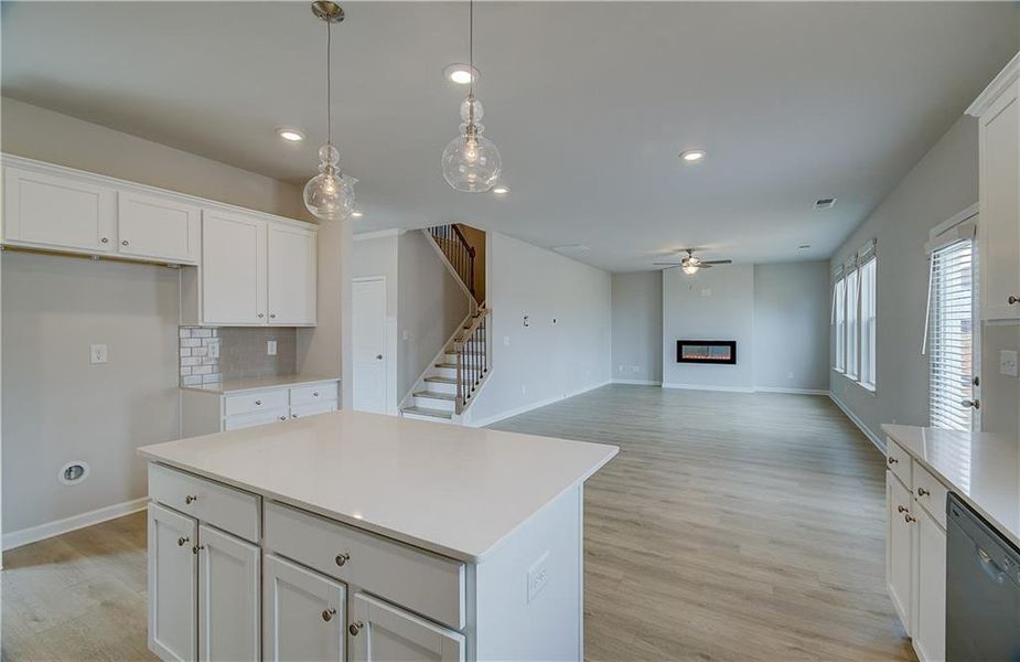 Furnished interior view inside a new home in Chapel Hill, Newnan (Image 6). Furnished interior view inside a new home in Chapel Hill, Newnan (Image 6).