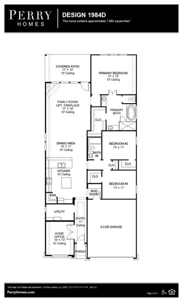 Floor Plan for 1984D