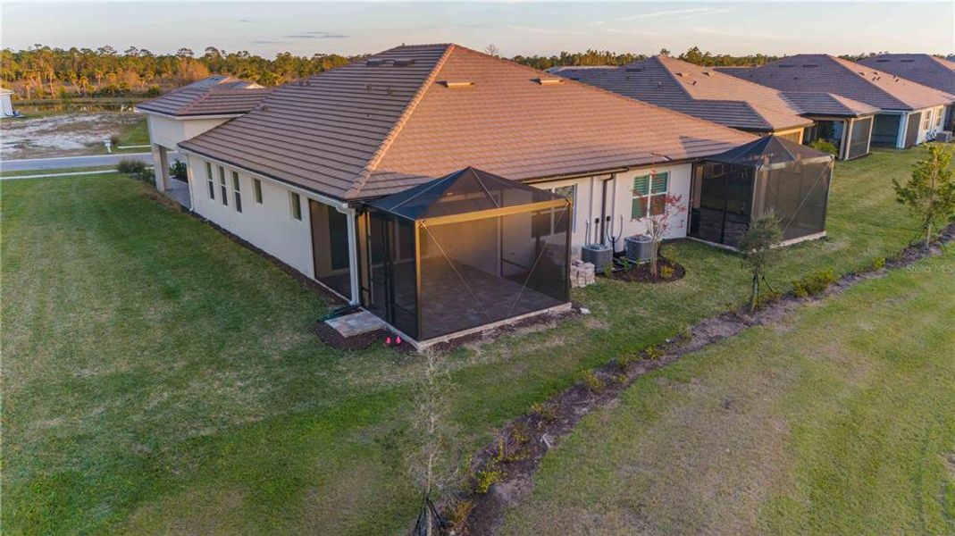 Exterior details and patio area of a home in , Venice (Image 3). Exterior details and patio area of a home in , Venice (Image 3).