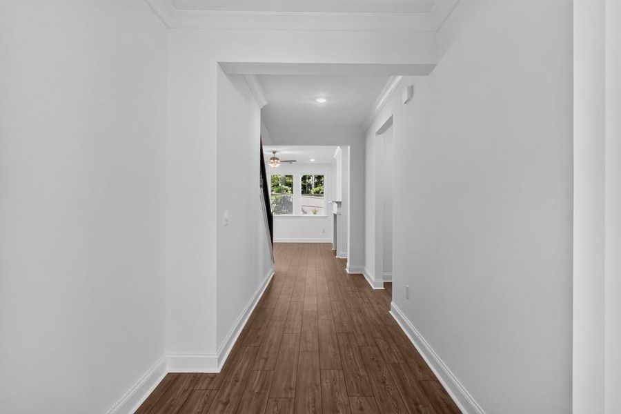 Spacious, unfurnished interior of a new home in Nichols Farm, Dacula (Image 26).