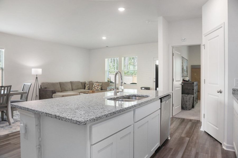 Furnished interior view inside a new home in , Summerville (Image 6).