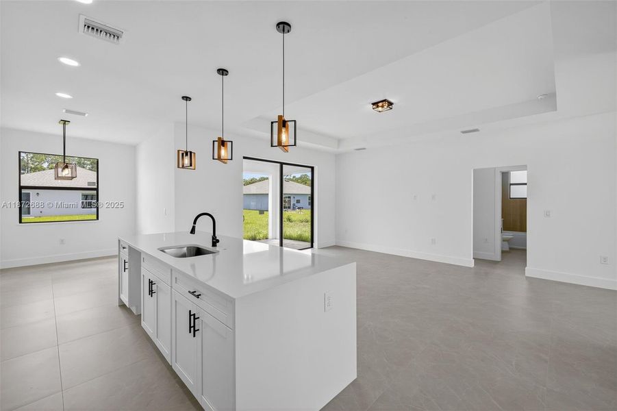 Furnished interior view inside a new home in , Lehigh Acres (Image 6).