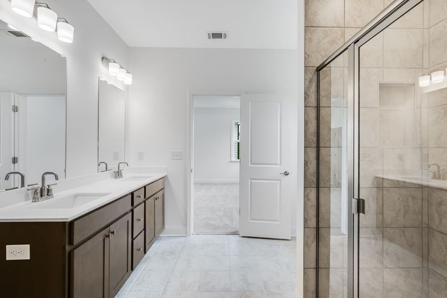 Representative furnished interior of a home built from the Kirkwood by Taylor Morrison in Auburn Glen, Dacula (Image 6).