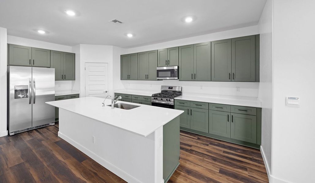 Furnished interior view inside a new home in Solterra, Green Valley (Image 11).