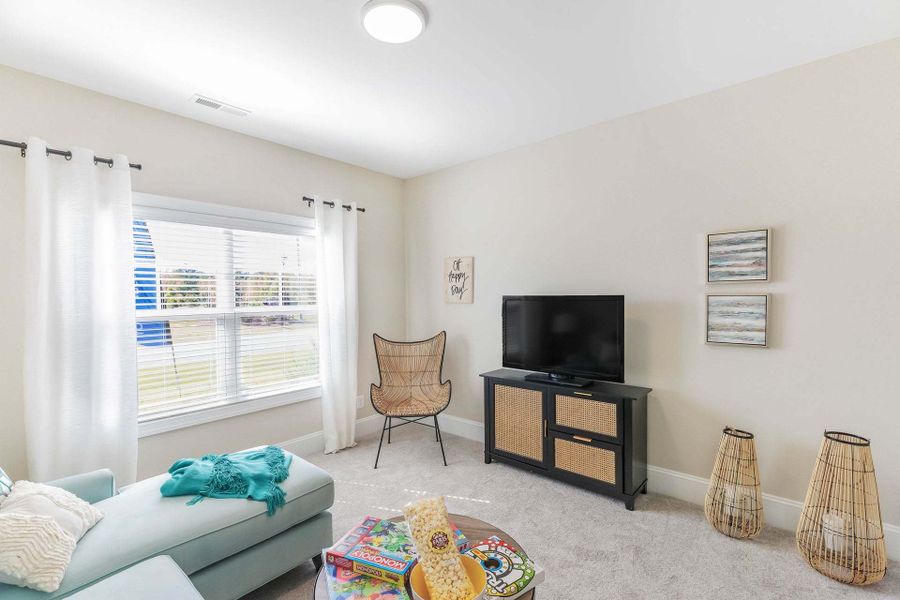 Representative furnished interior of a home built from the Carver by Caviness & Cates Communities in Maggie Way, Wendell (Image 87).