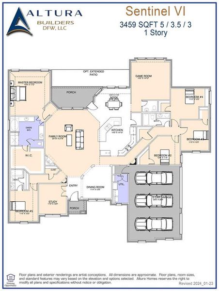 Sentinel VI Floor Plan - Page 1 - RH