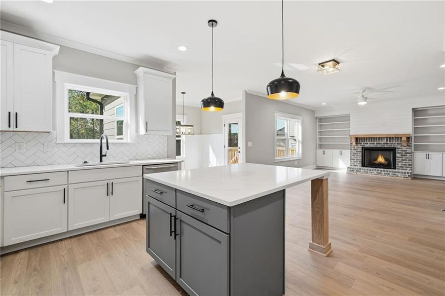 Furnished interior view inside a new home in , Canton (Image 37). Furnished interior view inside a new home in , Canton (Image 37).