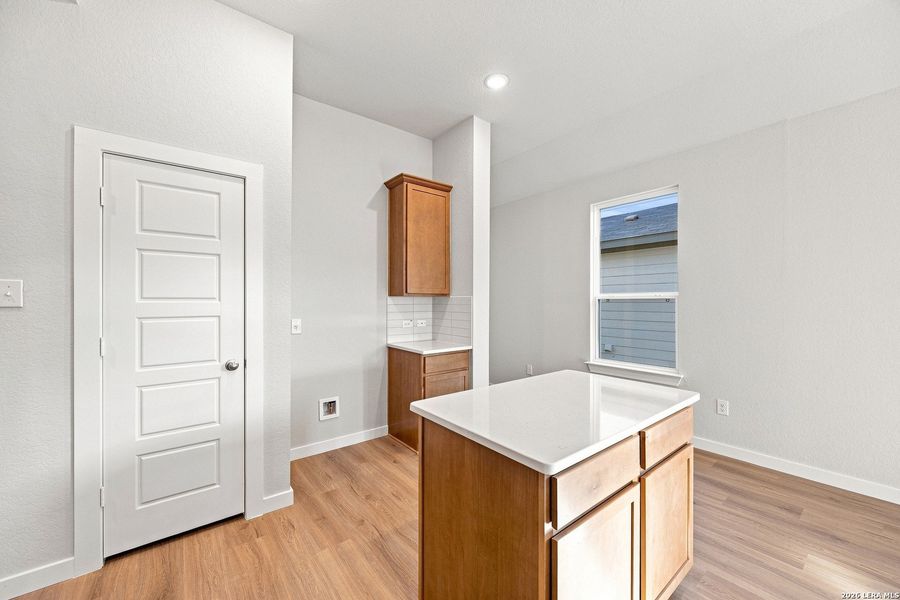 Furnished interior view inside a new home in Red Hawk Landing, San Antonio (Image 8).