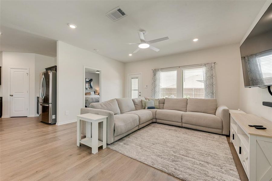 Furnished interior view inside a new home in , Princeton (Image 26).
