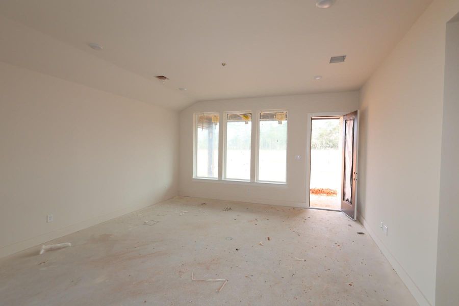In-progress construction of a new home in Garden Glen at Clopton Farms, Montgomery, TX (Image 22).