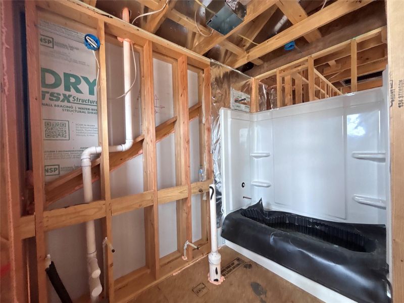 In-progress construction of a new home in The Colony 50s, Bastrop, TX (Image 28). In-progress construction of a new home in The Colony 50s, Bastrop, TX (Image 28).