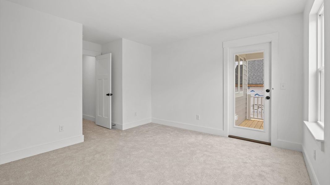 Furnished interior view inside a new home in Pleasant Falls, Moore (Image 31).
