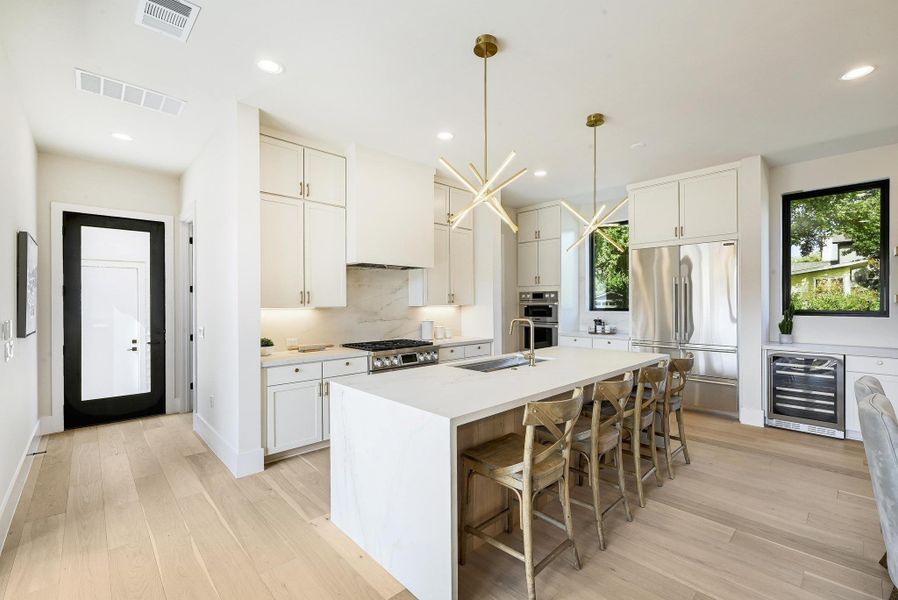 Furnished interior view inside a new home in , Austin (Image 16).