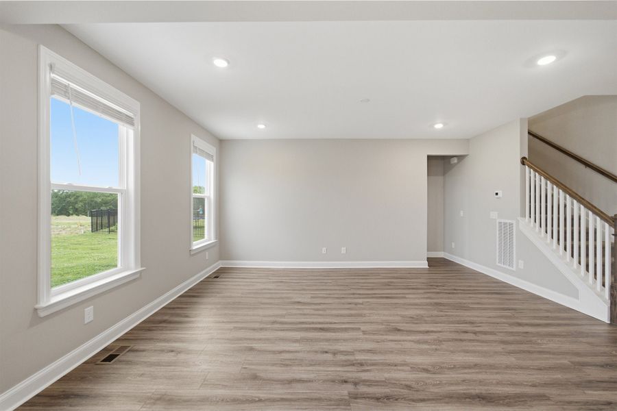 Spacious, unfurnished interior of a new home in The Retreat at Norman Farm, Hendersonville (Image 27).