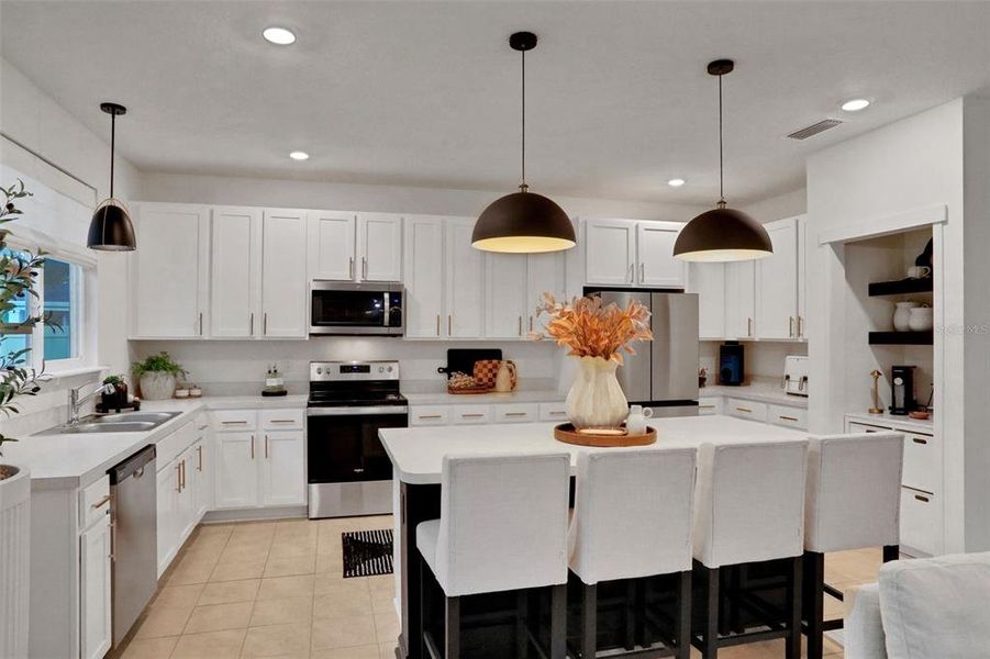 Furnished interior view inside a new home in , Palm Coast (Image 26). Furnished interior view inside a new home in , Palm Coast (Image 26).