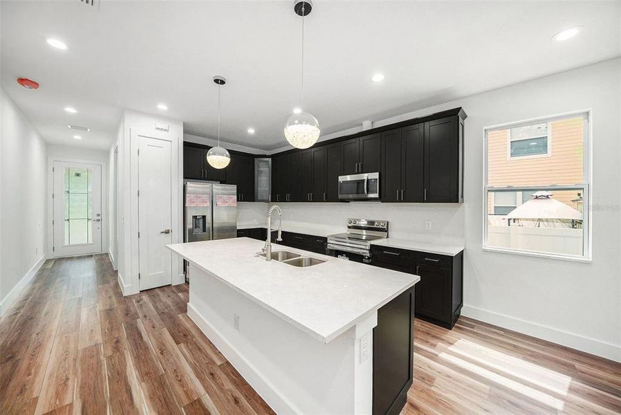 Furnished interior view inside a new home in , Tampa (Image 10). Furnished interior view inside a new home in , Tampa (Image 10).