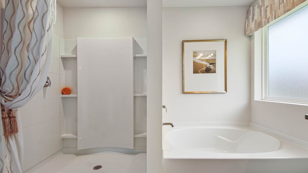 Representative furnished interior of a home built from the Cali by D.R. Horton in Ashton Park Phase III, Freeport (Image 24).