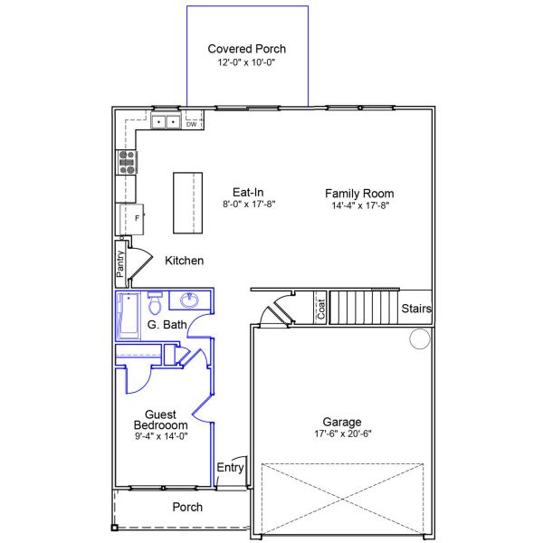 2D floor plan layout of this home in Mayfair Village, Spartanburg, SC (Image 3). 2D floor plan layout of this home in Mayfair Village, Spartanburg, SC (Image 3).