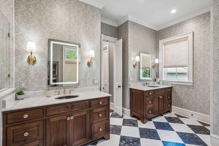Furnished interior view inside a new home in , Mount Pleasant (Image 64).