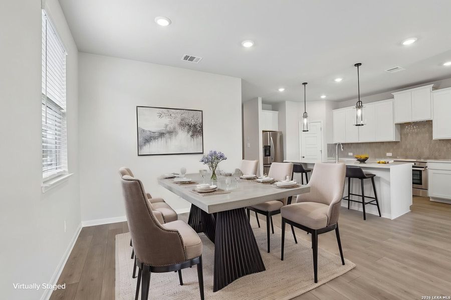 Furnished interior view inside a new home in Thomas Pond, San Antonio (Image 10).