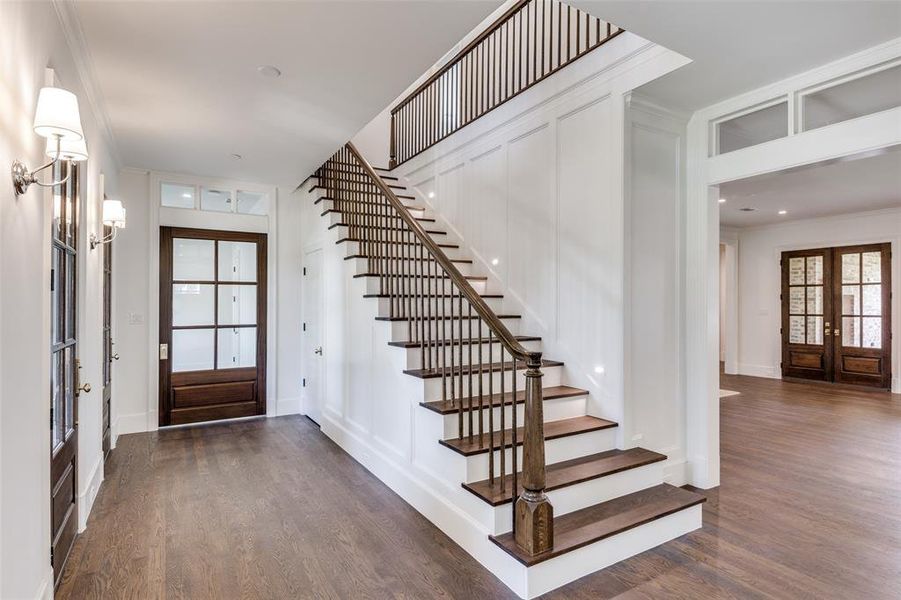 Furnished interior view inside a new home in , Dallas (Image 16). Furnished interior view inside a new home in , Dallas (Image 16).