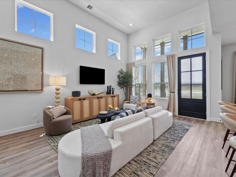 Tons of Natural Light with First Floor Living