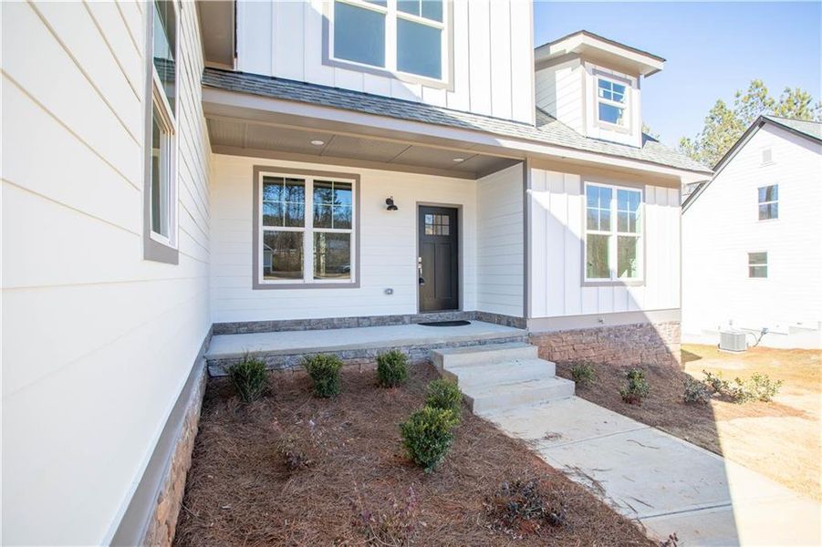 Exterior details and patio area of a home in , Villa Rica (Image 3). Exterior details and patio area of a home in , Villa Rica (Image 3).