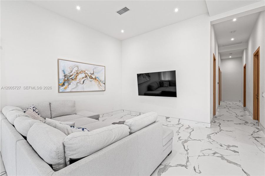 Furnished interior view inside a new home in , Hallandale Beach (Image 12).