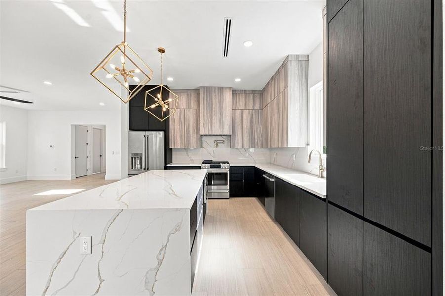 Furnished interior view inside a new home in , Sarasota (Image 17).