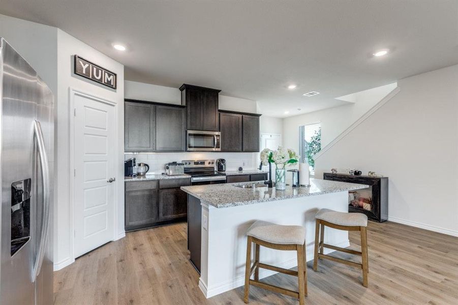 Furnished interior view inside a new home in , Anna (Image 14). Furnished interior view inside a new home in , Anna (Image 14).