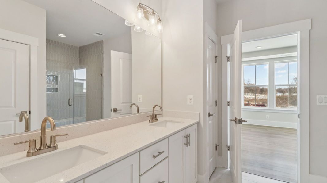 The Awaken Plan by DRB Elevate in Brook Run, Fort Mill SC - Bathroom 1 The Awaken Plan by DRB Elevate in Brook Run, Fort Mill SC - Bathroom 1