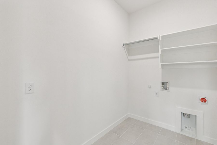 Utility Room in the Da Vinci II home plan by Trophy Signature Homes – REPRESENTATIVE PHOTO Utility Room in the Da Vinci II home plan by Trophy Signature Homes – REPRESENTATIVE PHOTO