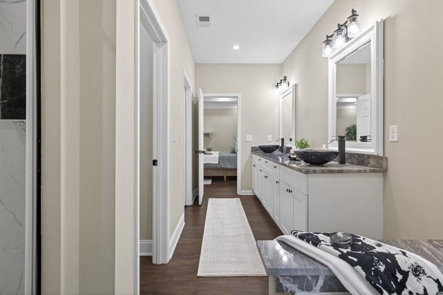 Furnished interior view inside a new home in , Oxford (Image 45). Furnished interior view inside a new home in , Oxford (Image 45).