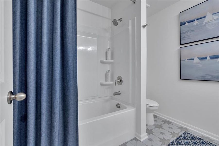 Furnished interior view inside a new home in Village Green, Adairsville (Image 25).