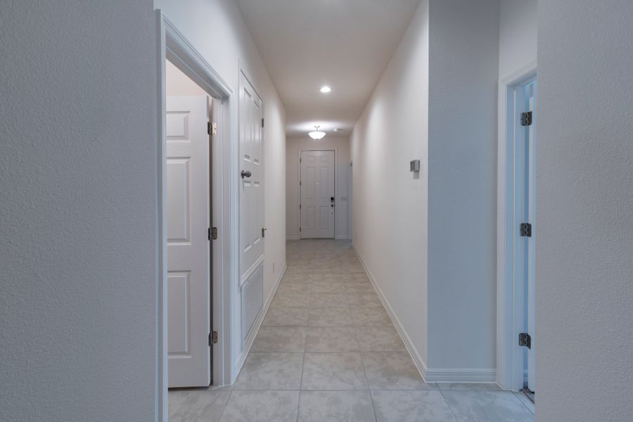 Well-Appointed Entry-Way in Central Florida Single-Family Home