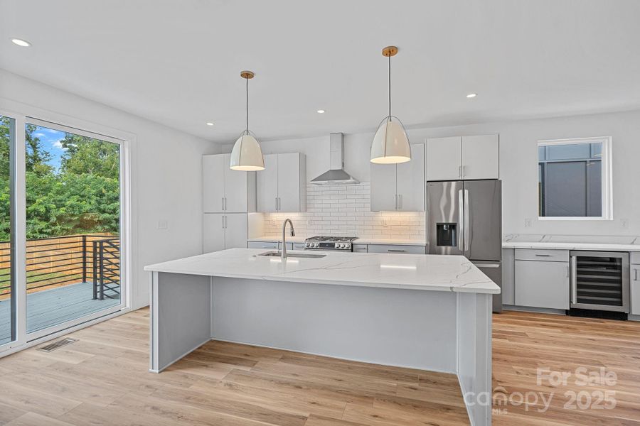 Furnished interior view inside a new home in , Charlotte (Image 7).