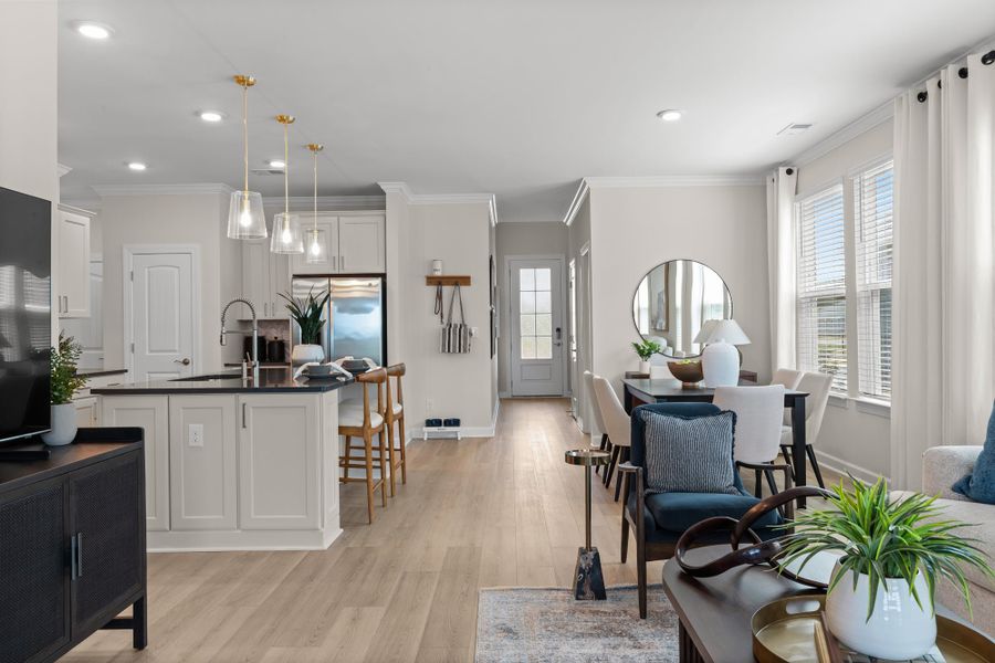 Furnished interior view inside a new home in Terrapin, Leland (Image 12).